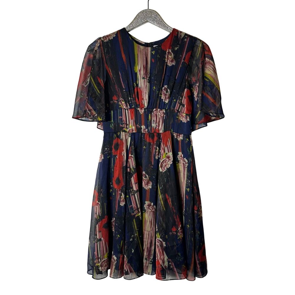 Jason Wu Abstract Floral Print Dress